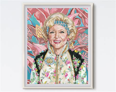 betty white gucci painting